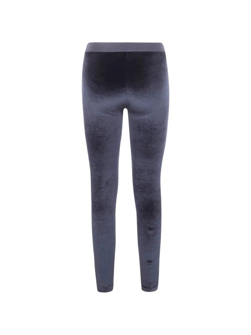 Stretch Lustrous Velour Signature Leggings
