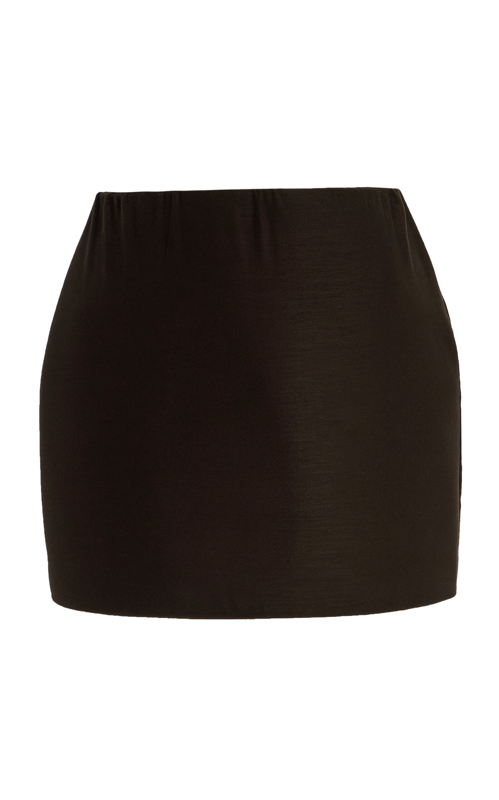 Base Crepe Mini Skirt
