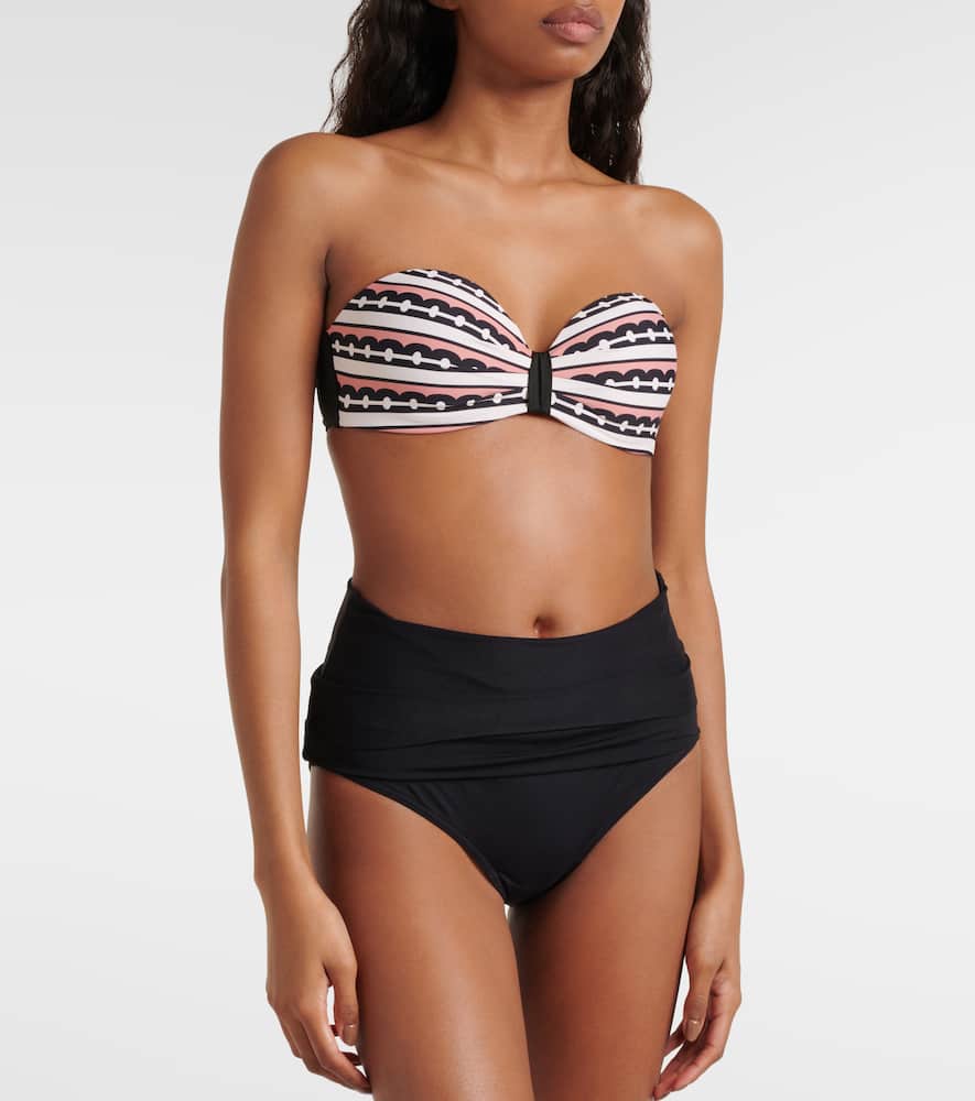 Alaska printed bikini top