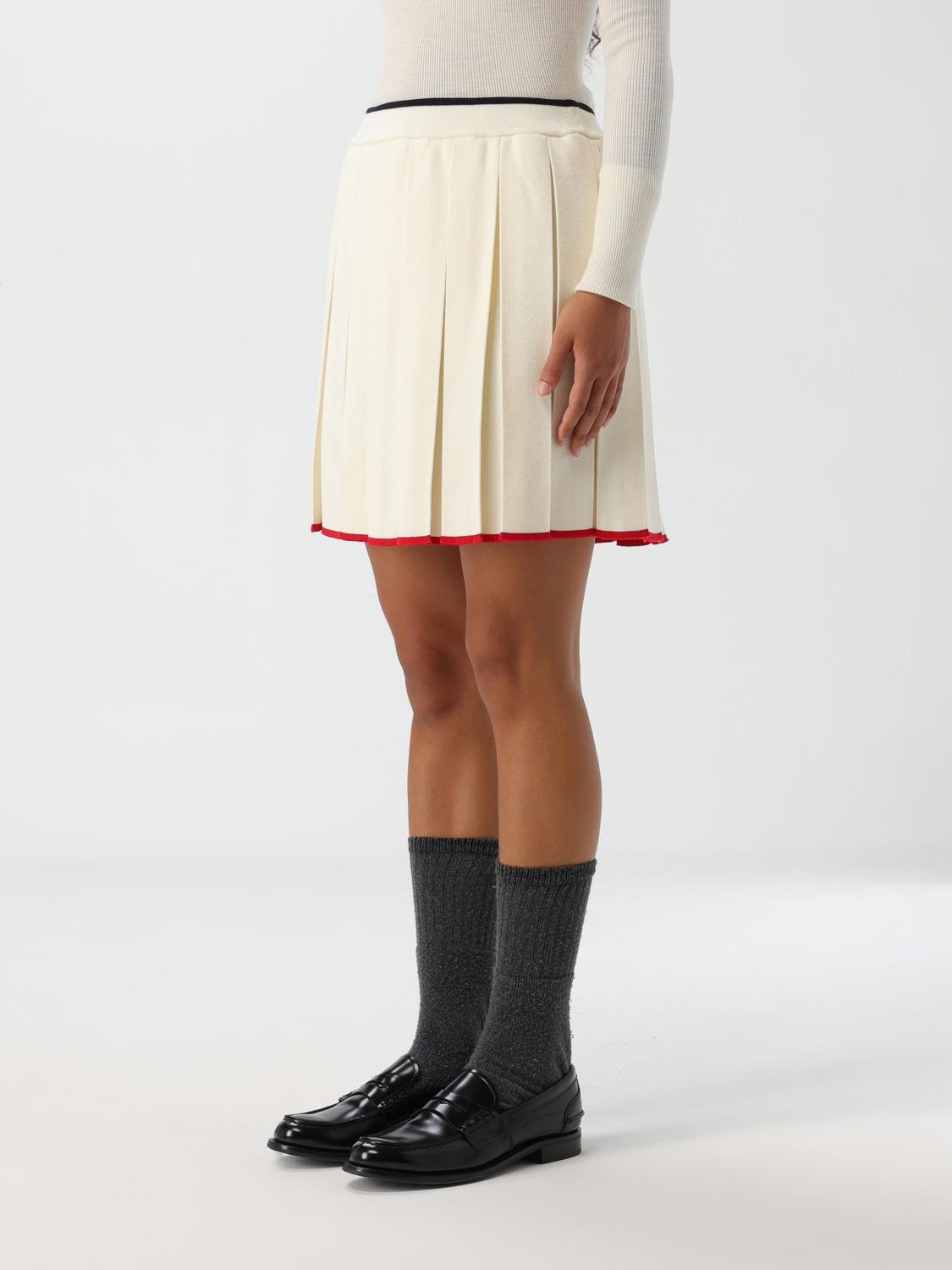 Skirt Woman color White