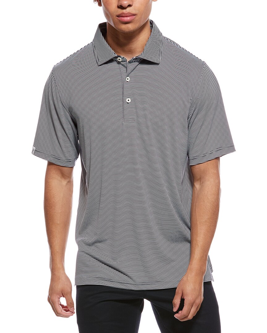 Brunch Micro Stripe Polo Shirt
