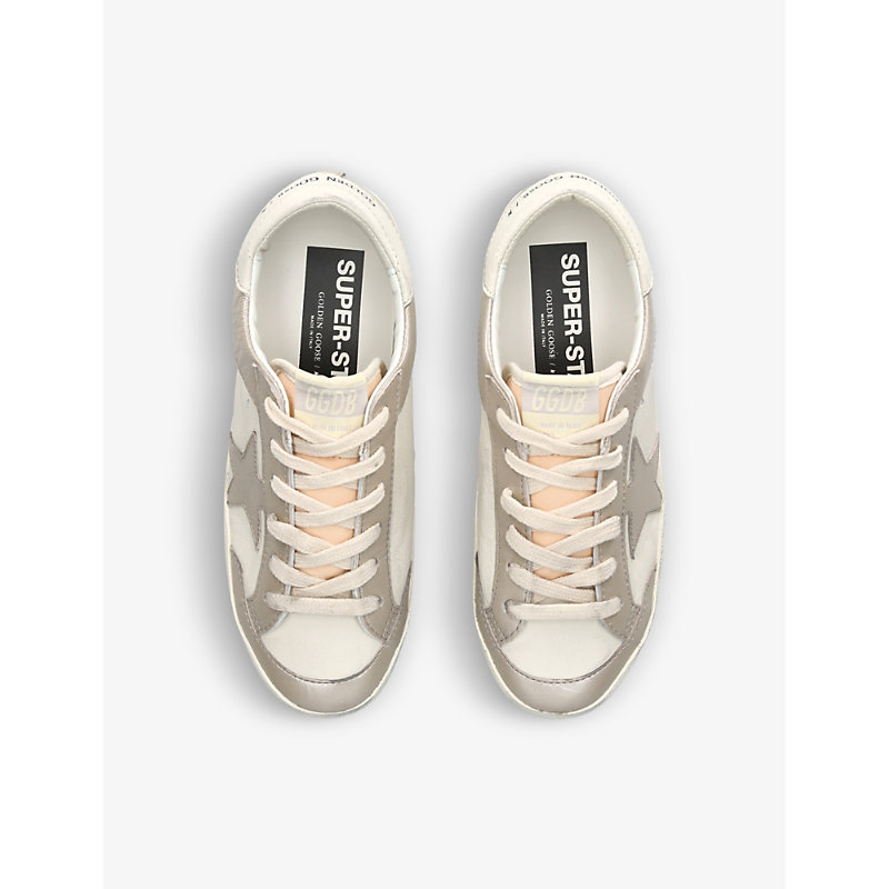 Womens White Superstar 10999 Logo-print Leather Low-top Trainers