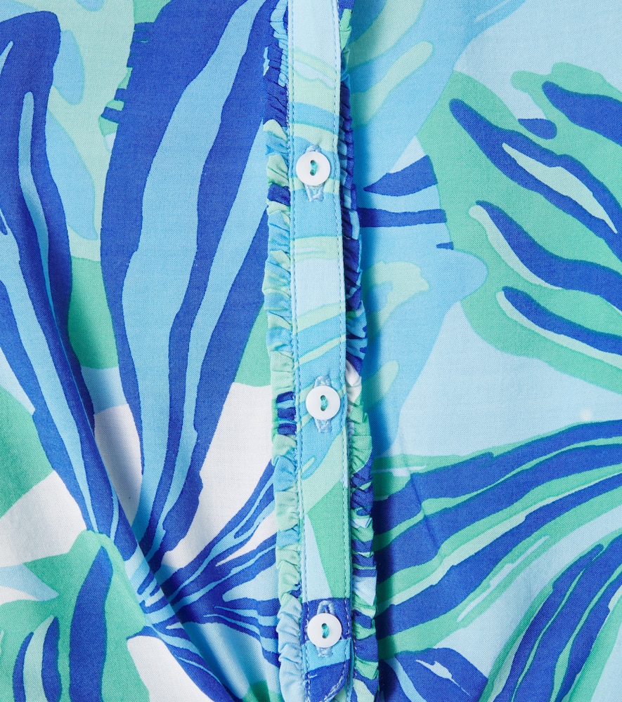 Azia printed blouse