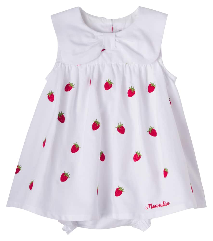 X Disney baby cotton poplin dress