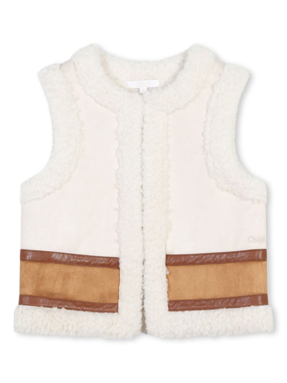 Waistcoat sleeveless jacket - Neutrals