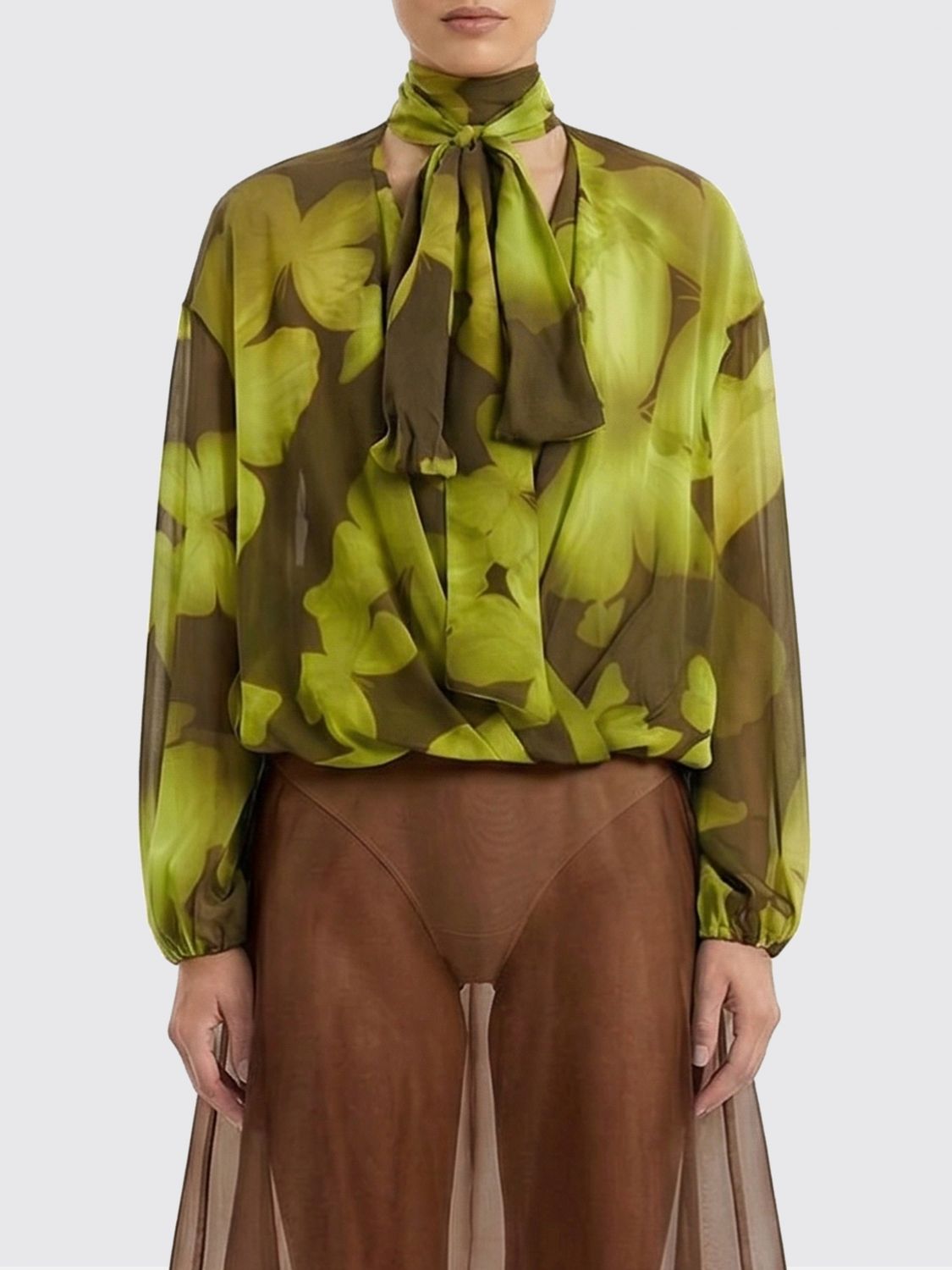 Sweater Woman color Green