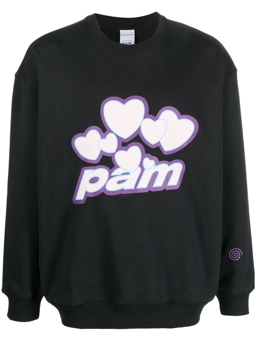 It's All About organic cotton sweatshirt - Black