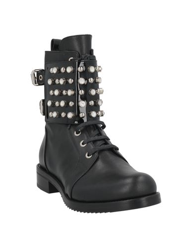 Woman Ankle boots Black Size 7 Leather