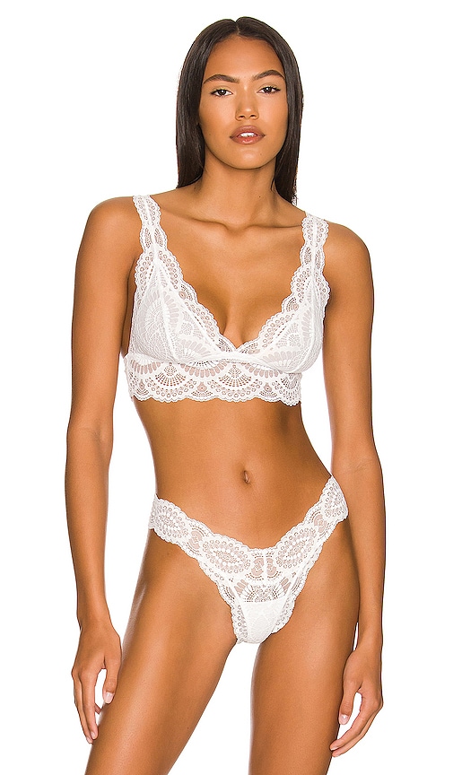 Eberjey Mariana The Whispers Bralette in White. -  XS also in L, M