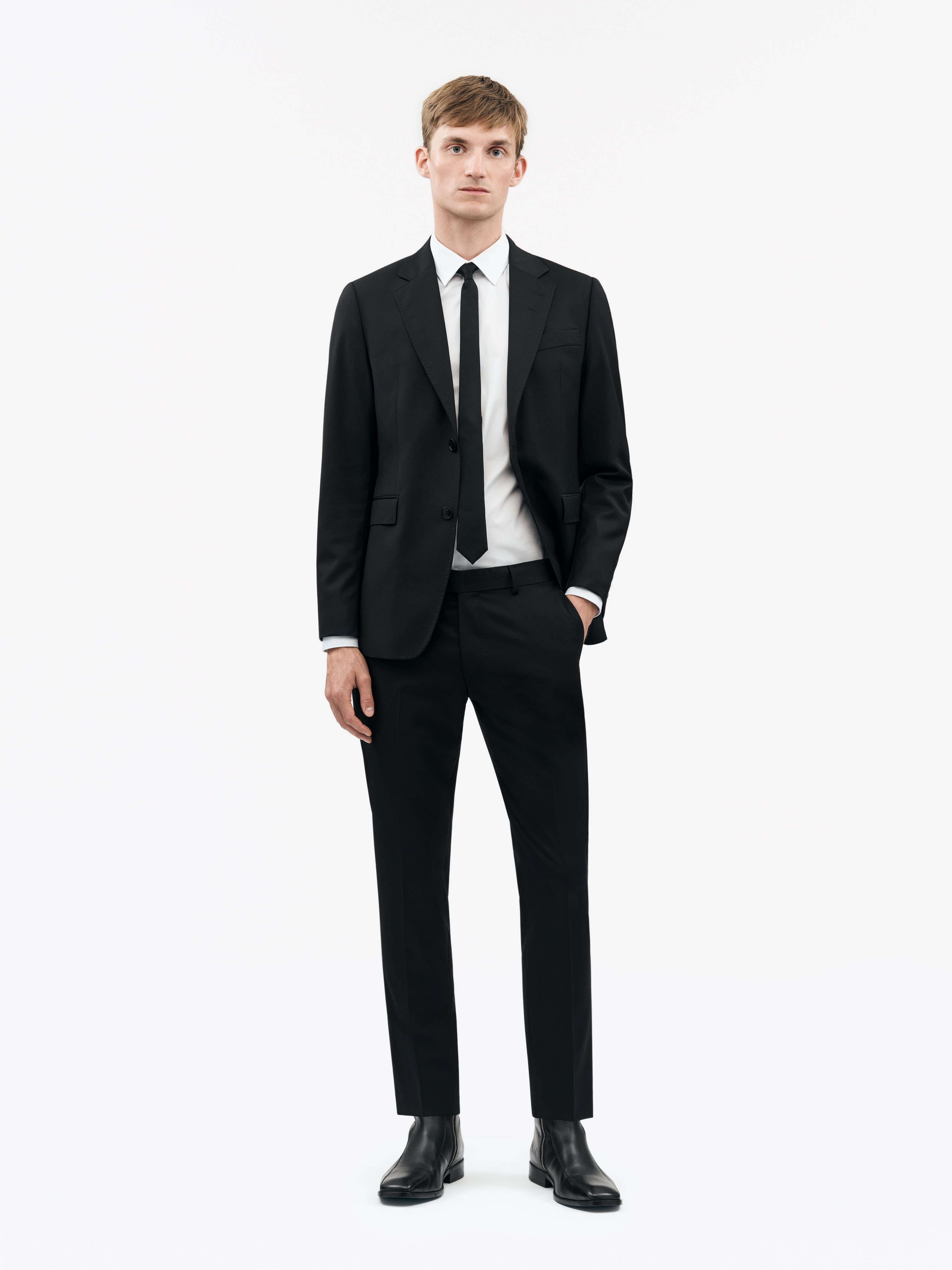 Tiger of Sweden Tenuta Slim-Fit Hose für Männer, schwarz, Größe
