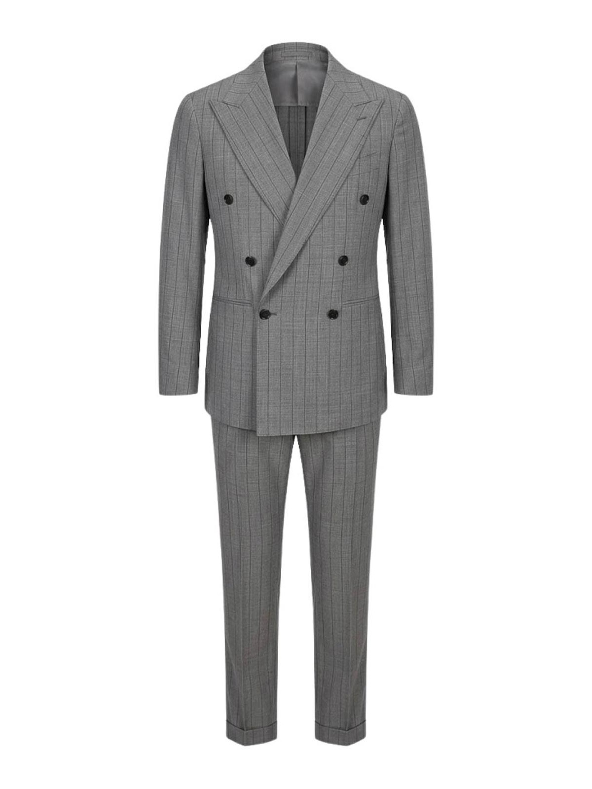 Pinstriped Suit