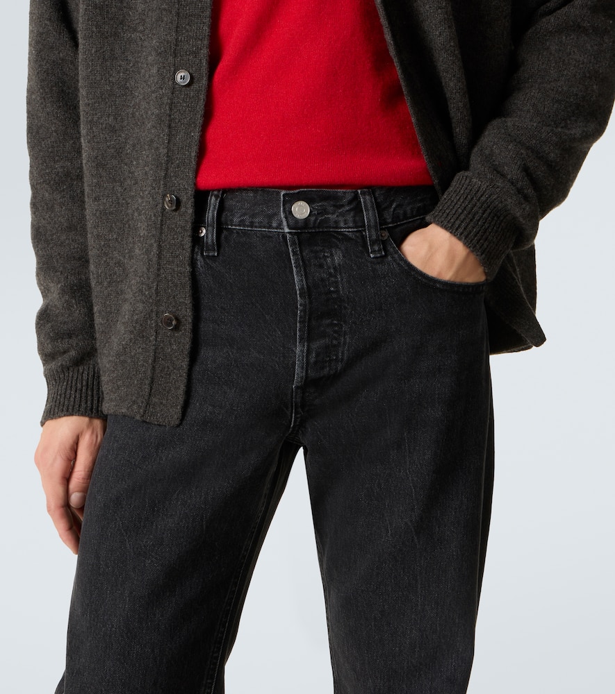 The Straight mid-rise straight jeans