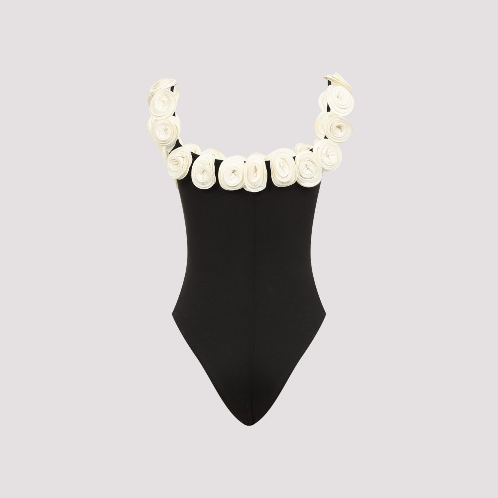 Black Hilal One Piece Swimsuit