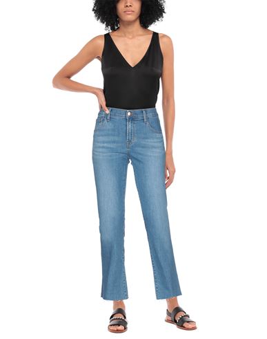 Woman Jeans Blue Size 31 Cotton, Lycra, Elastomultiester, Elastane