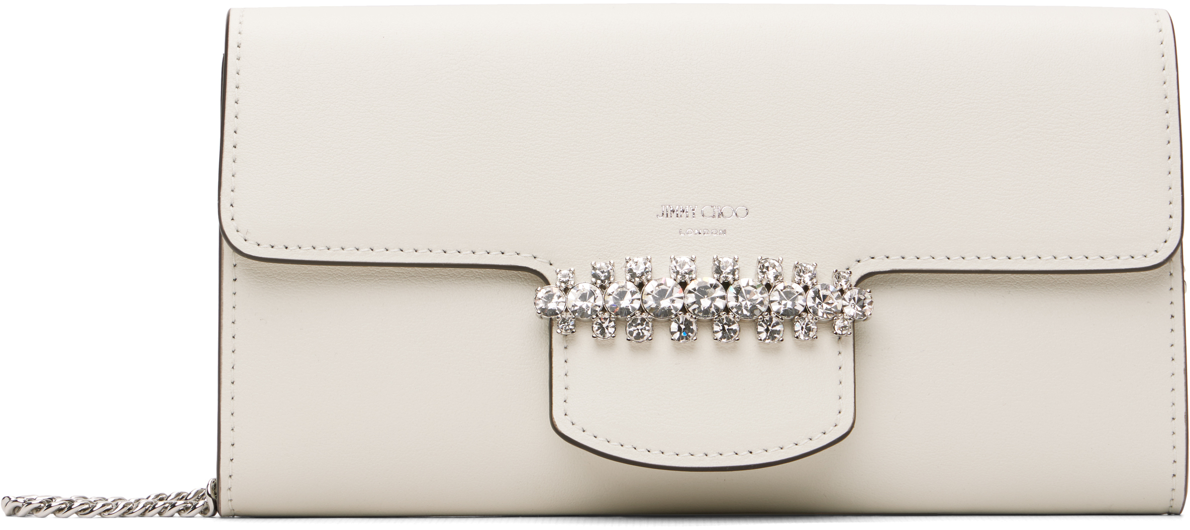 White Bing Wallet Chain Bag