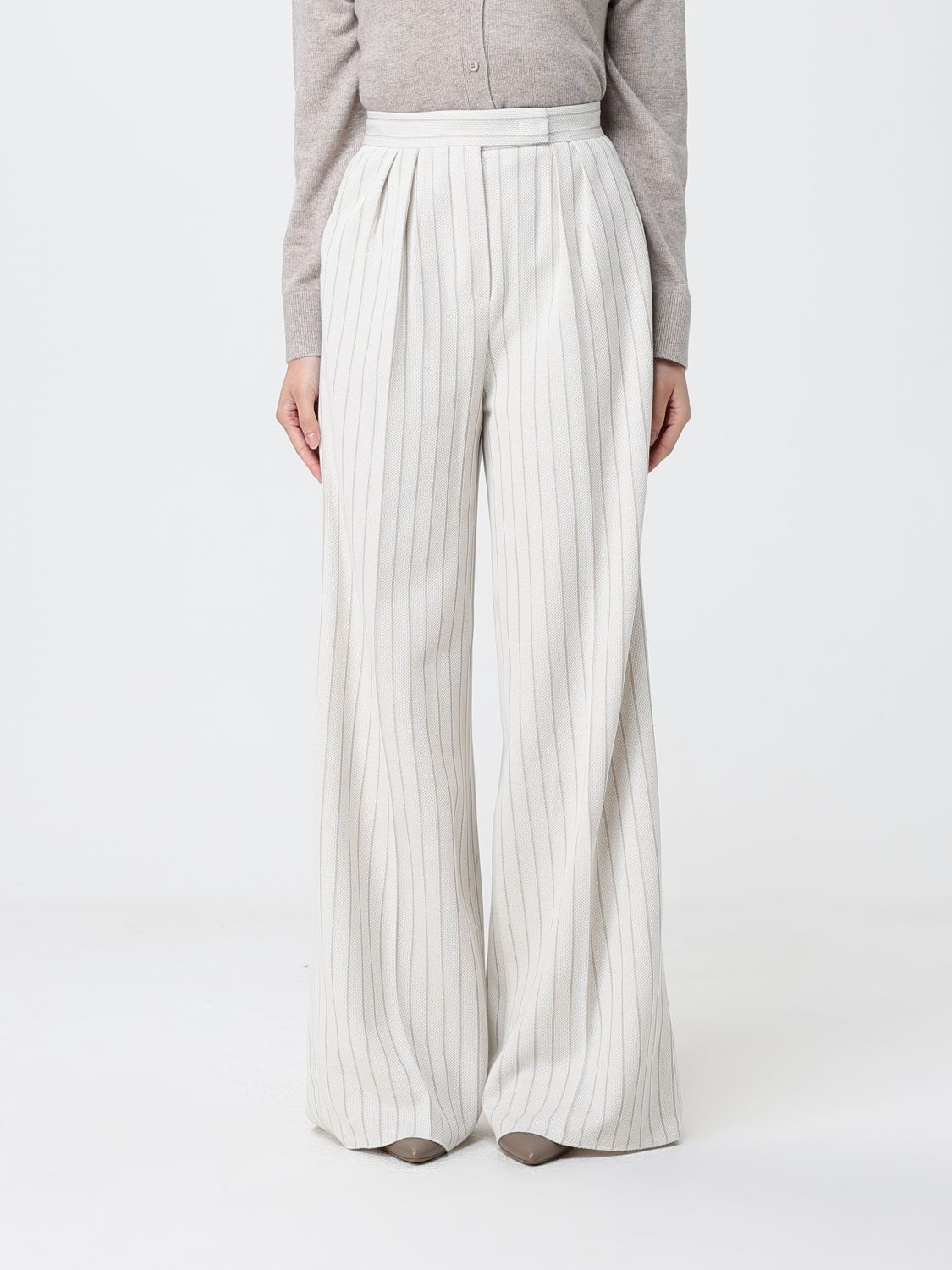 Pants Woman color White