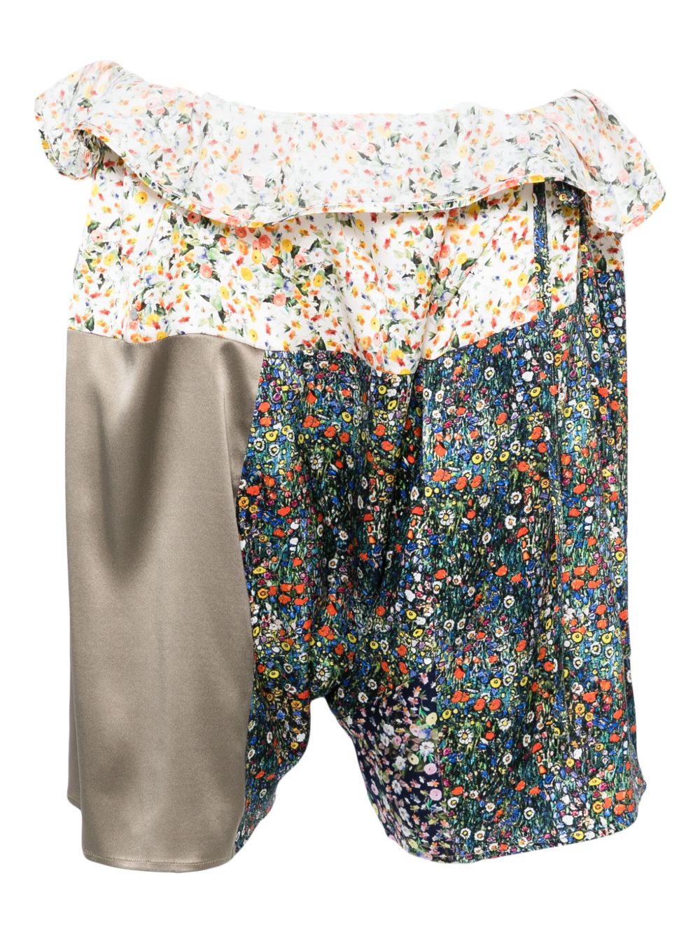 Bless silk shorts - Yellow
