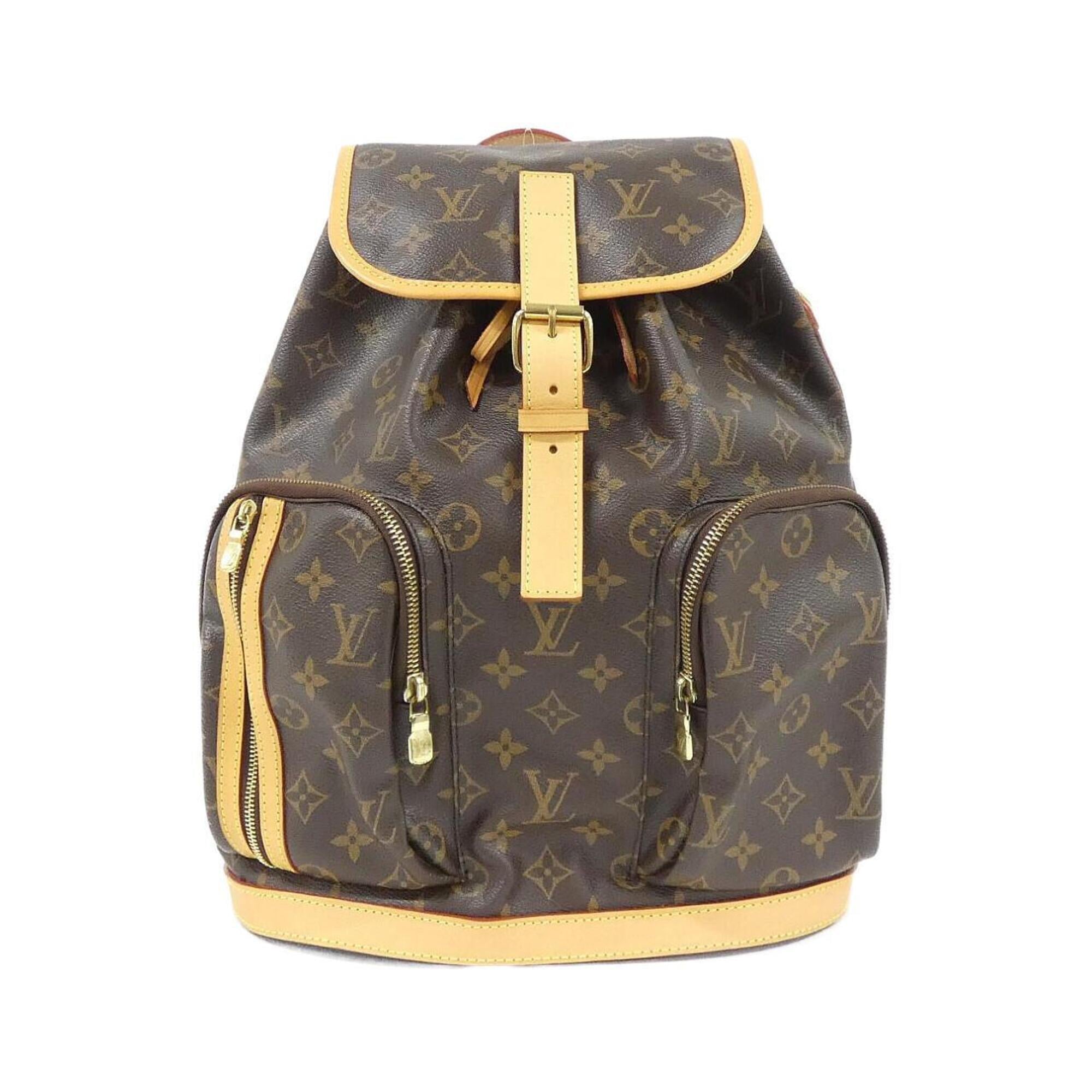 Louis Vuitton Marron Coated Canvas Backpack Pre-Owned