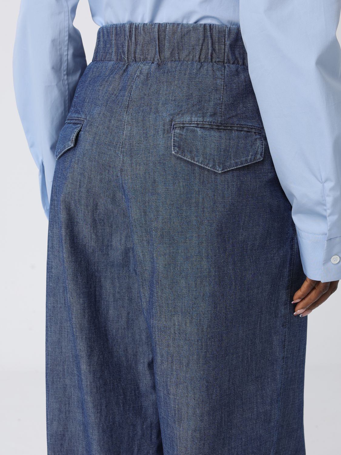 Pants Woman color Blue