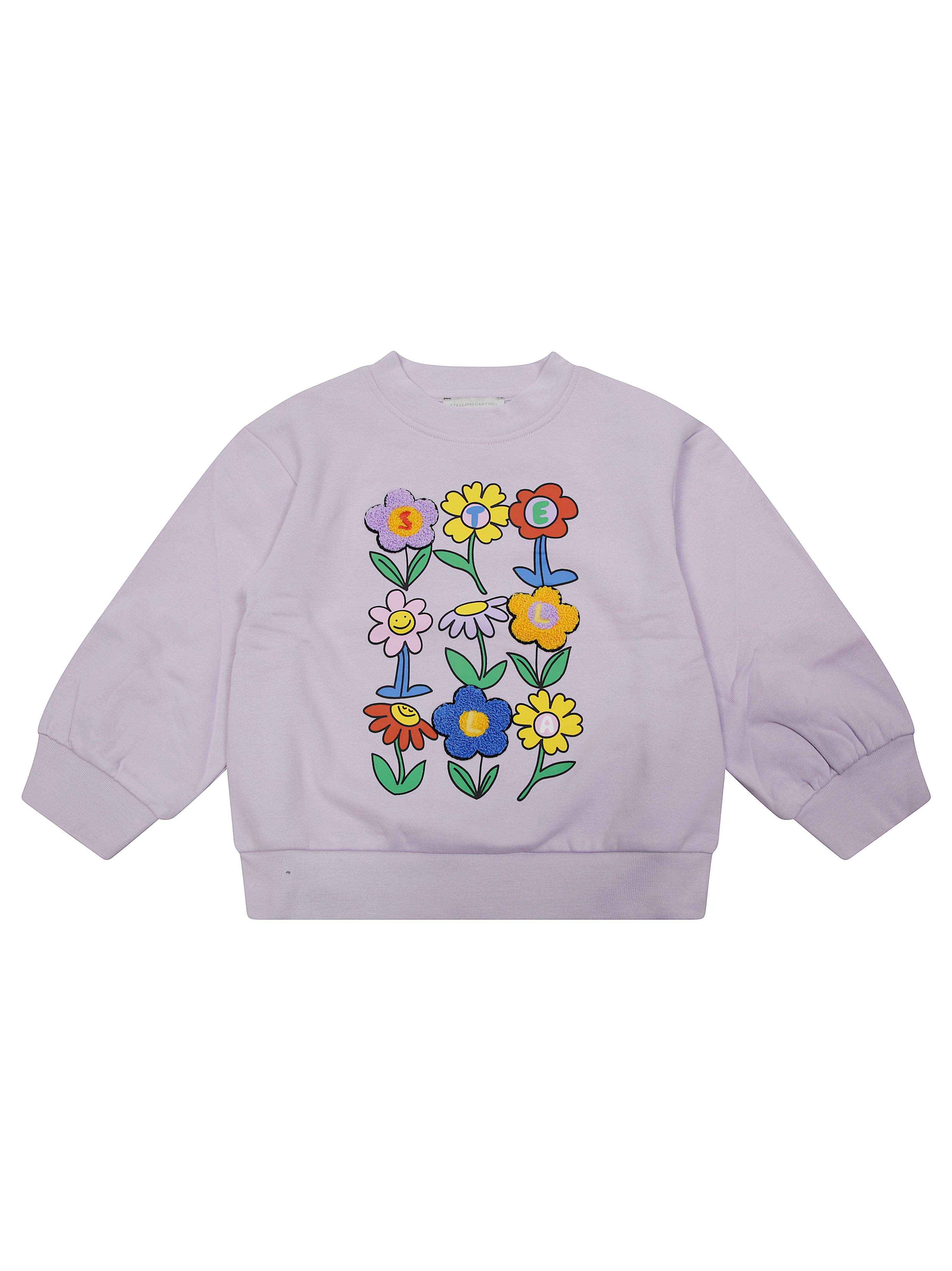 Junior Floral Print Sweatshirt