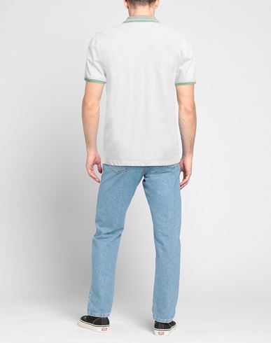Man Polo shirt White Size M Cotton