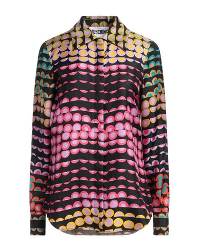 Couture Woman Shirt Black Size 10 Silk