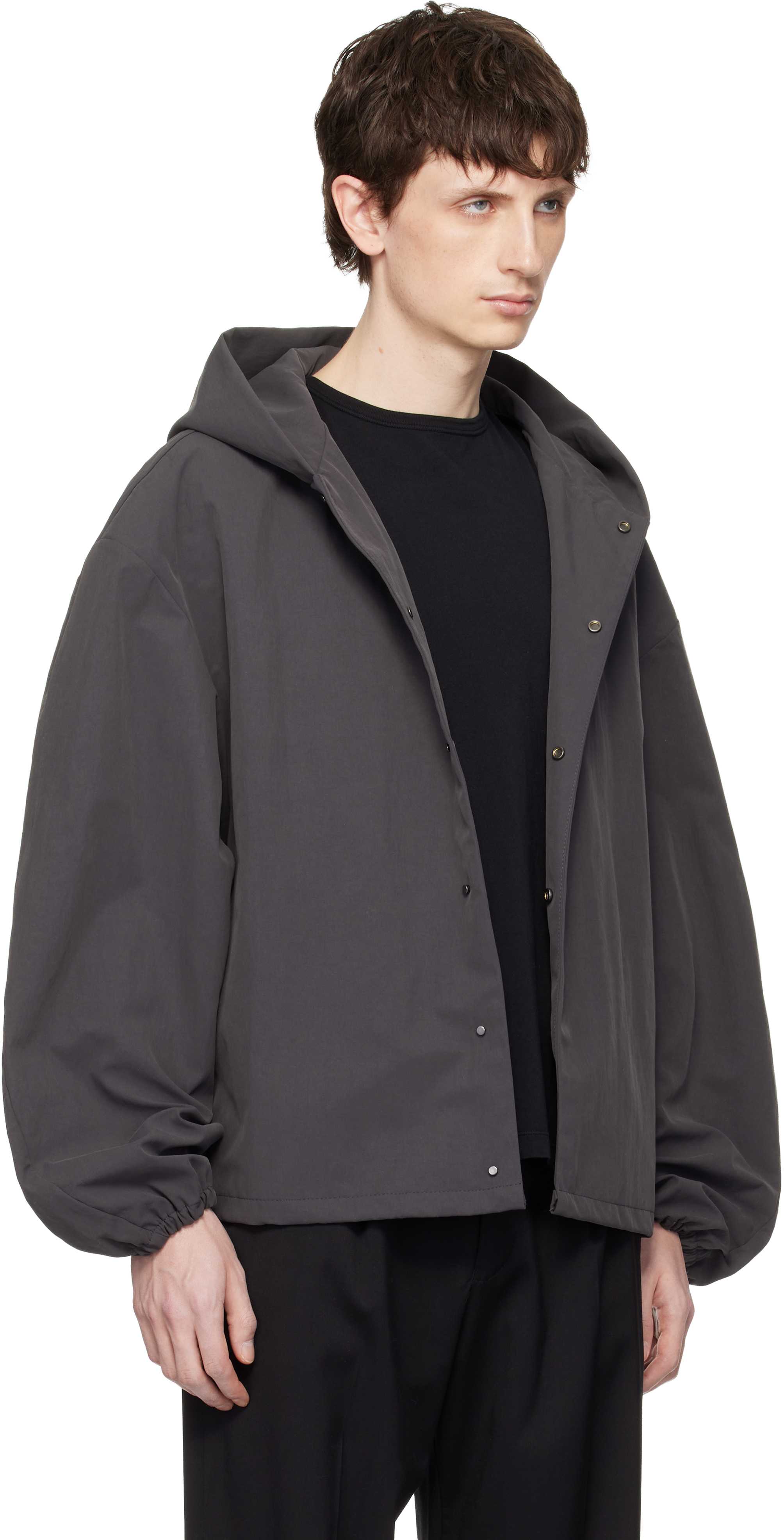 Gray Orb Shell Jacket