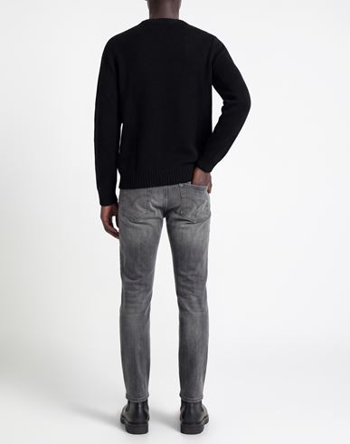 Man Sweater Black Size 36 Wool
