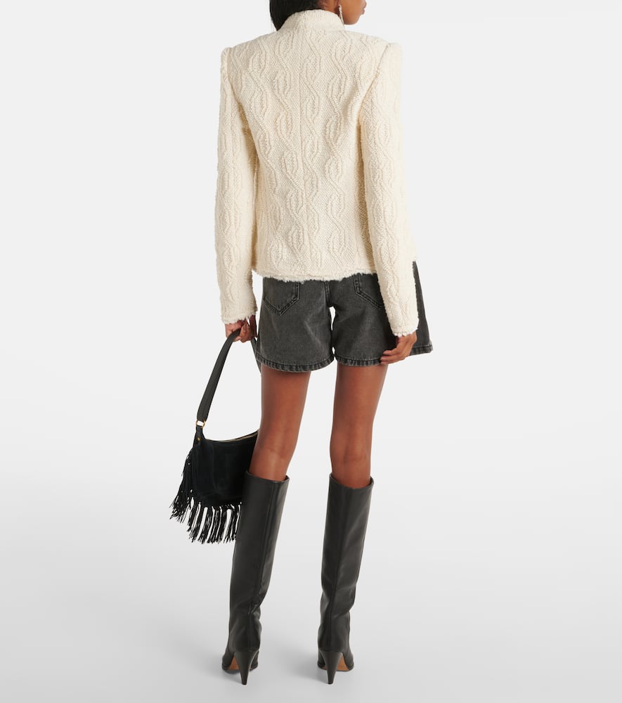 Loyana wool-blend jacket