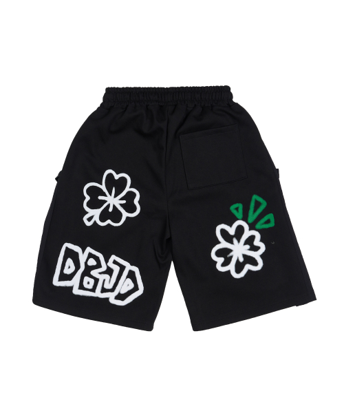 Clover Color-Blocked Snap Pants