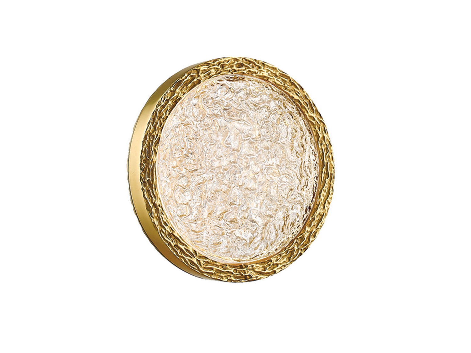 Bottega LED Wall Sconce in Polished Bra