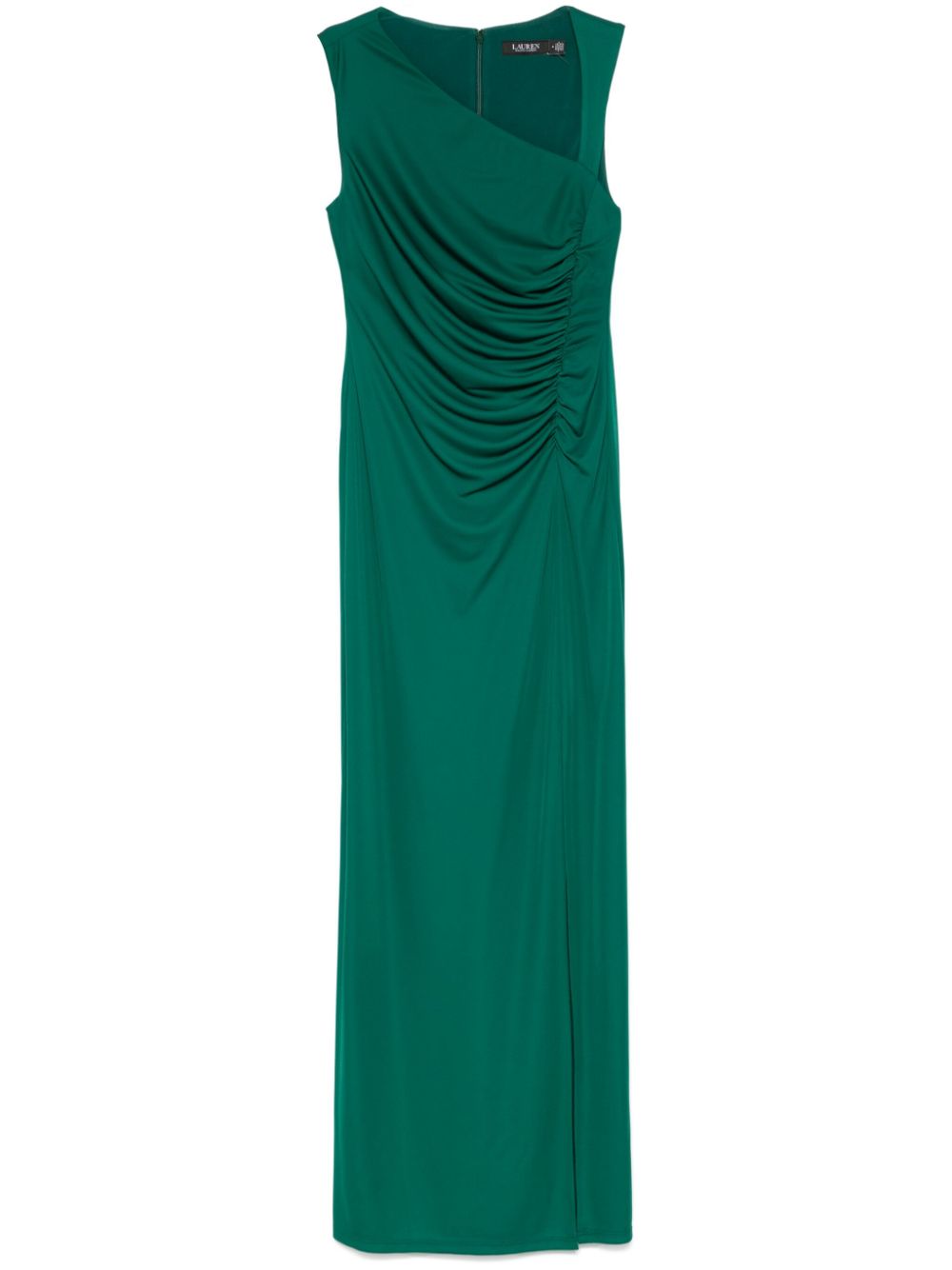 Jersey sleeveless gown - Green