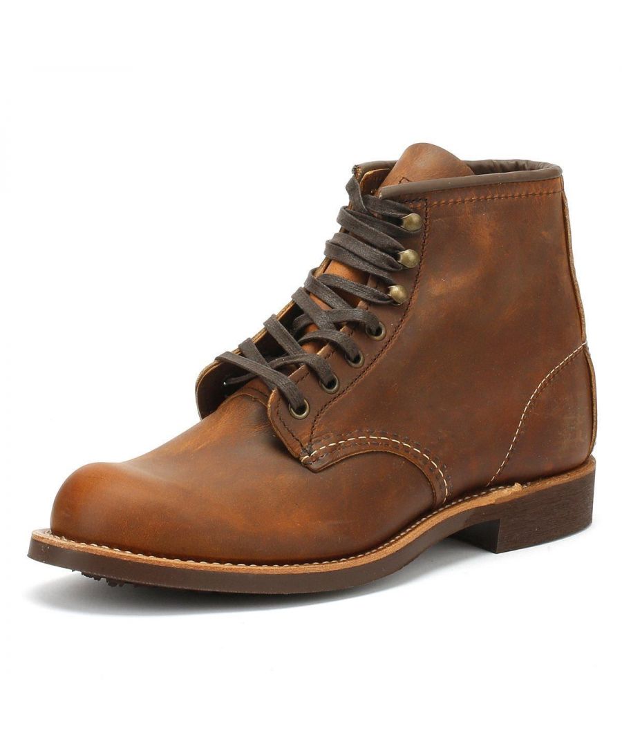 Red Wing Shoes Blacksmith Brown Copper Mens Boots Leather