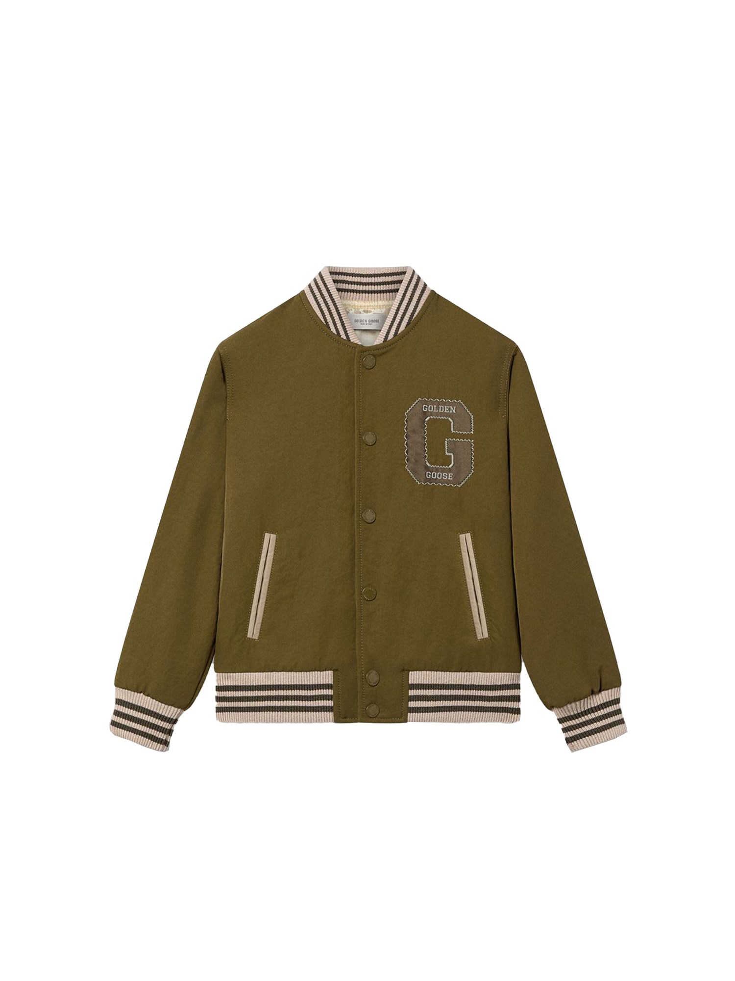 "g" logo jacket