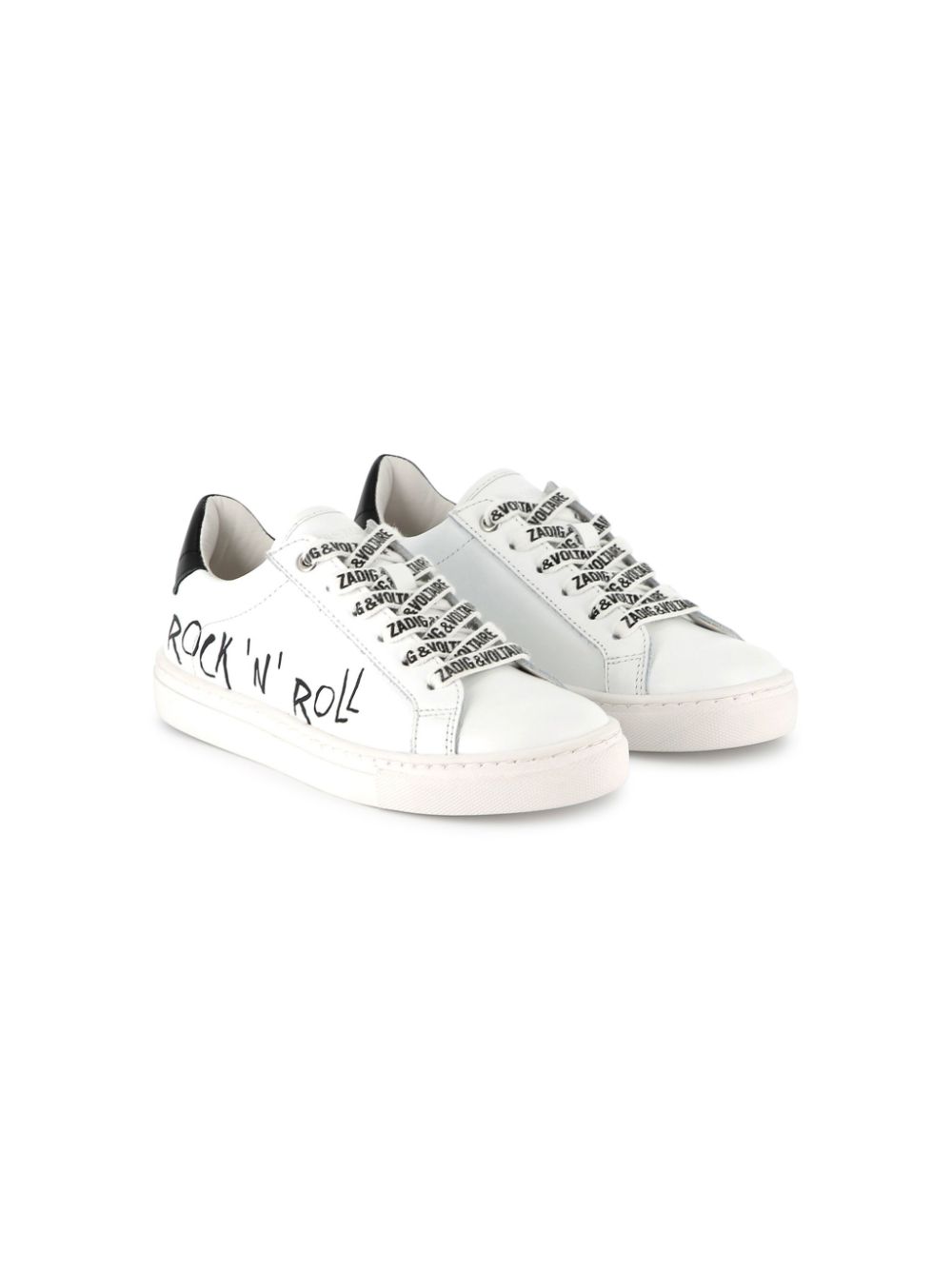 Leather sneakers - White