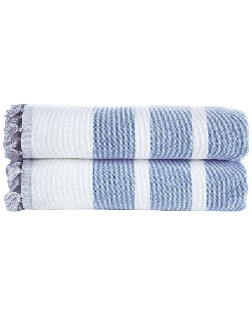 Turkish Pesthemal 2Pc Bath Sheets