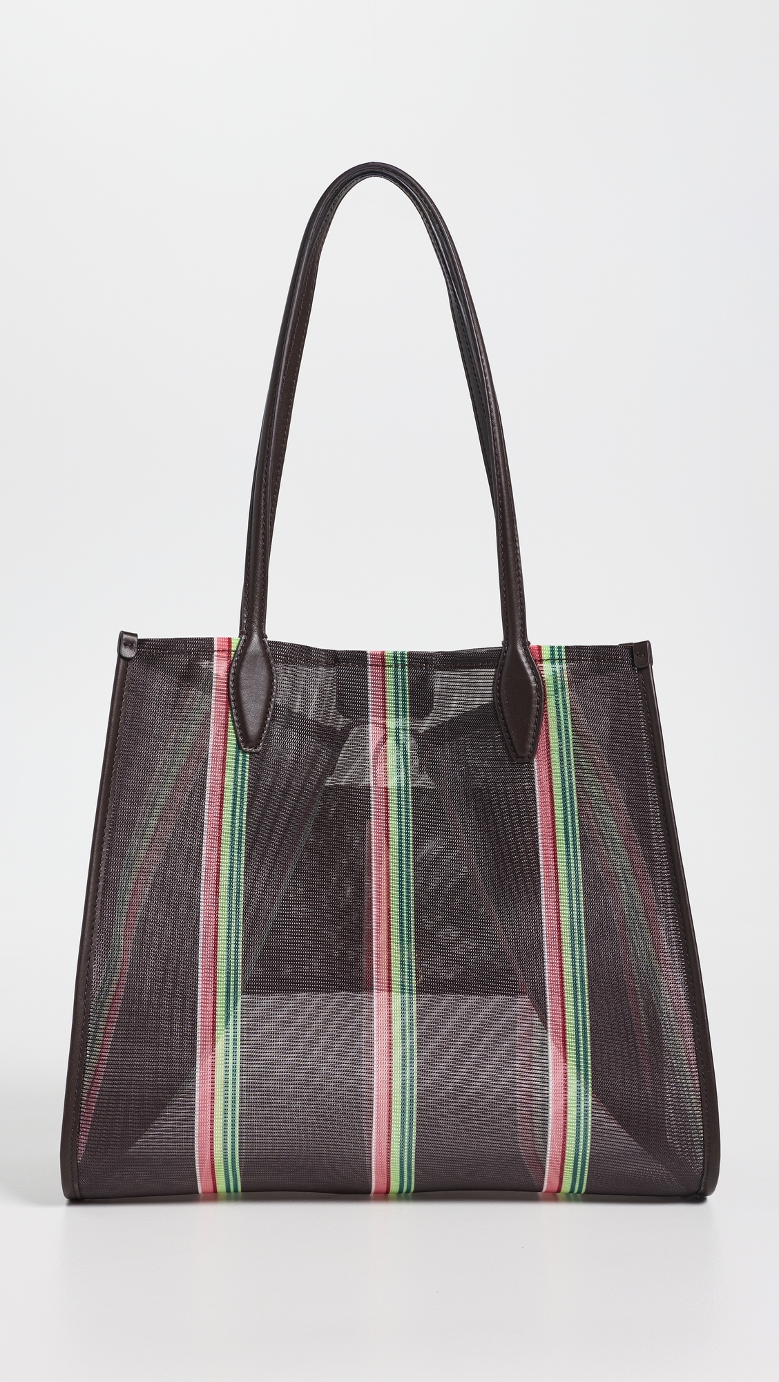 X Shopbop Mesh Lexington Tote Dark Brown Multi One Size