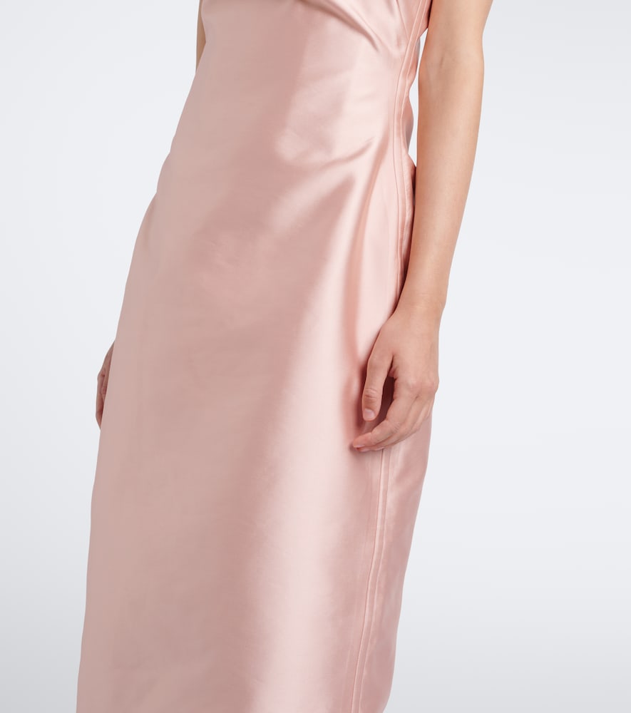Strapless gown