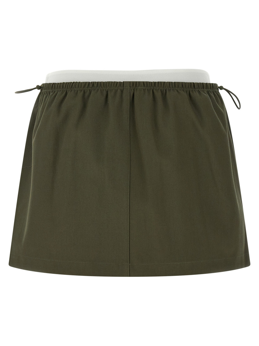 Double Layer Waist Skirt