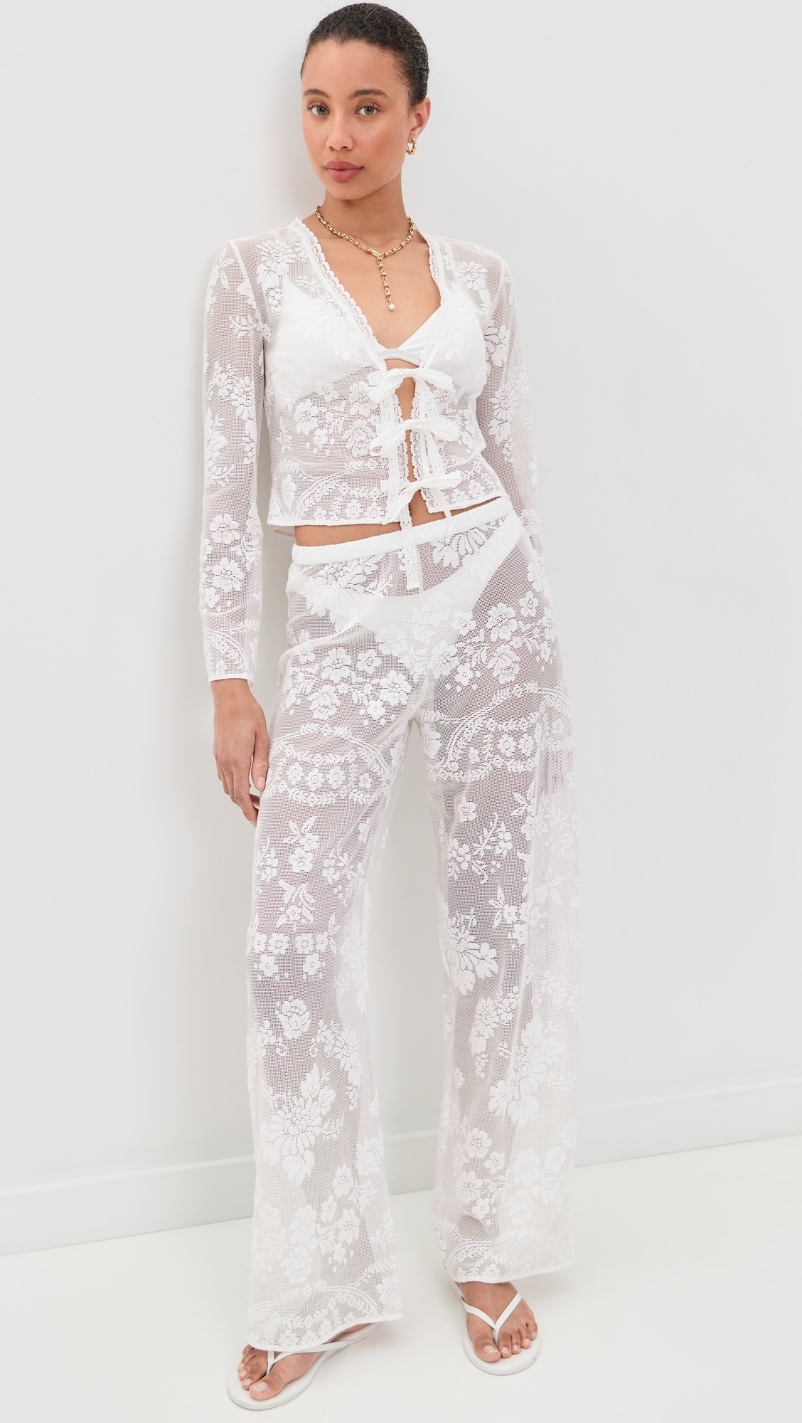 Stacellea Top White