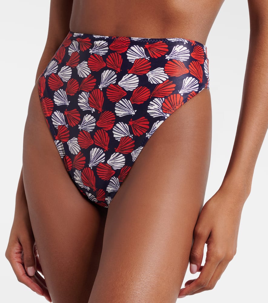 Printed bikini bottoms
