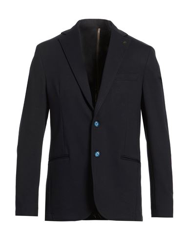 Man Blazer Midnight blue Size 42 Viscose, Polyamide, Elastane