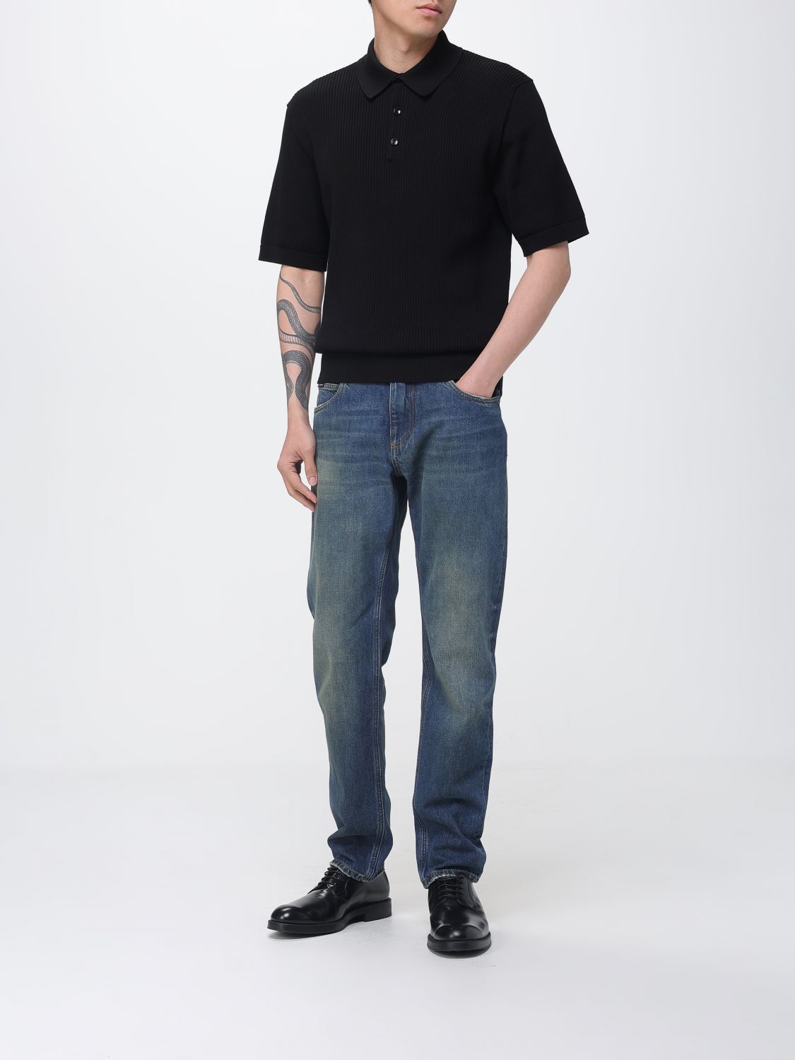 Jeans Men color Black