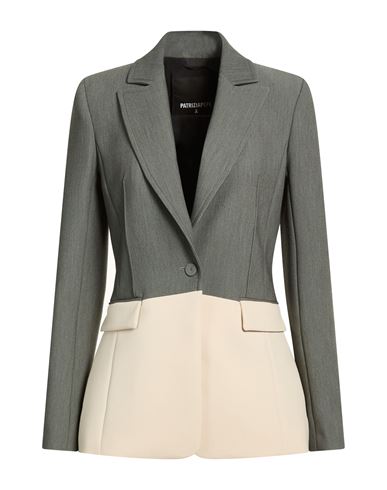 Woman Blazer Grey Size 4 Polyester, Viscose, Elastane