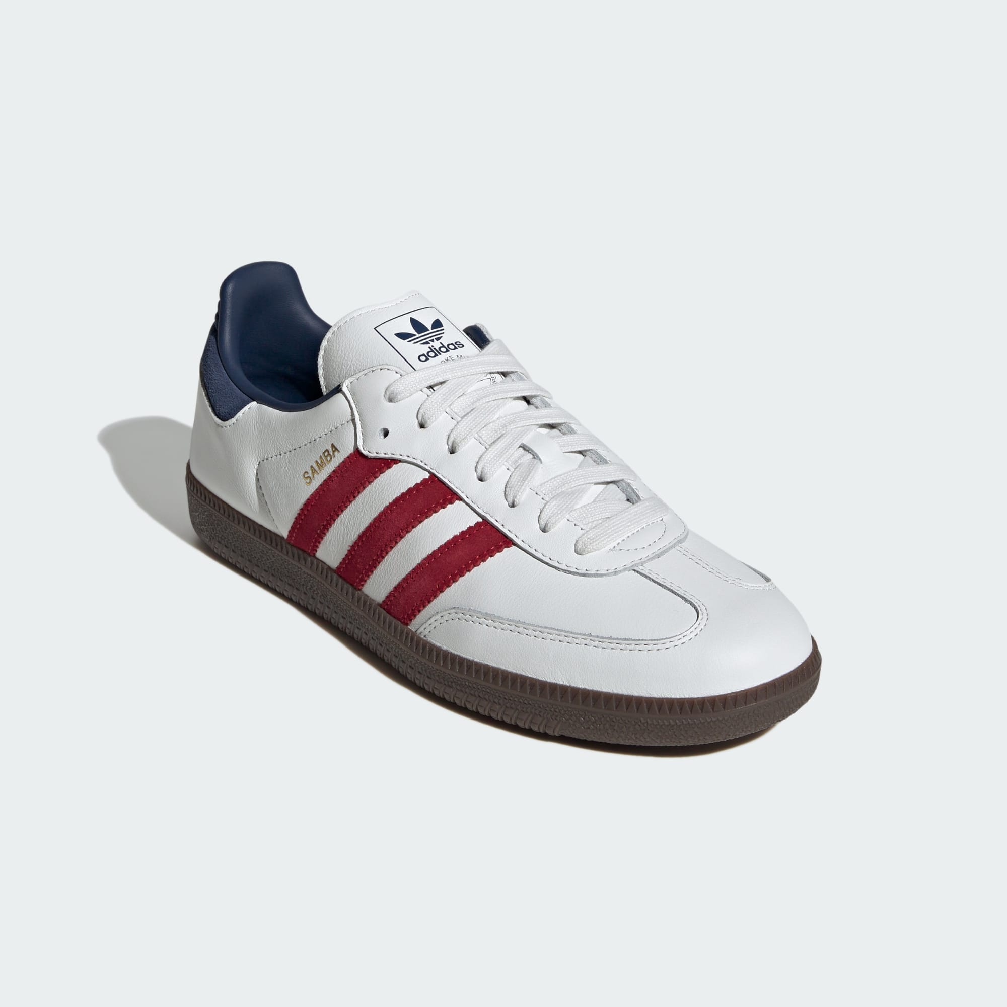 ADIDAS Originals Mens Samba OG Shoes - White/Multicolour Leather