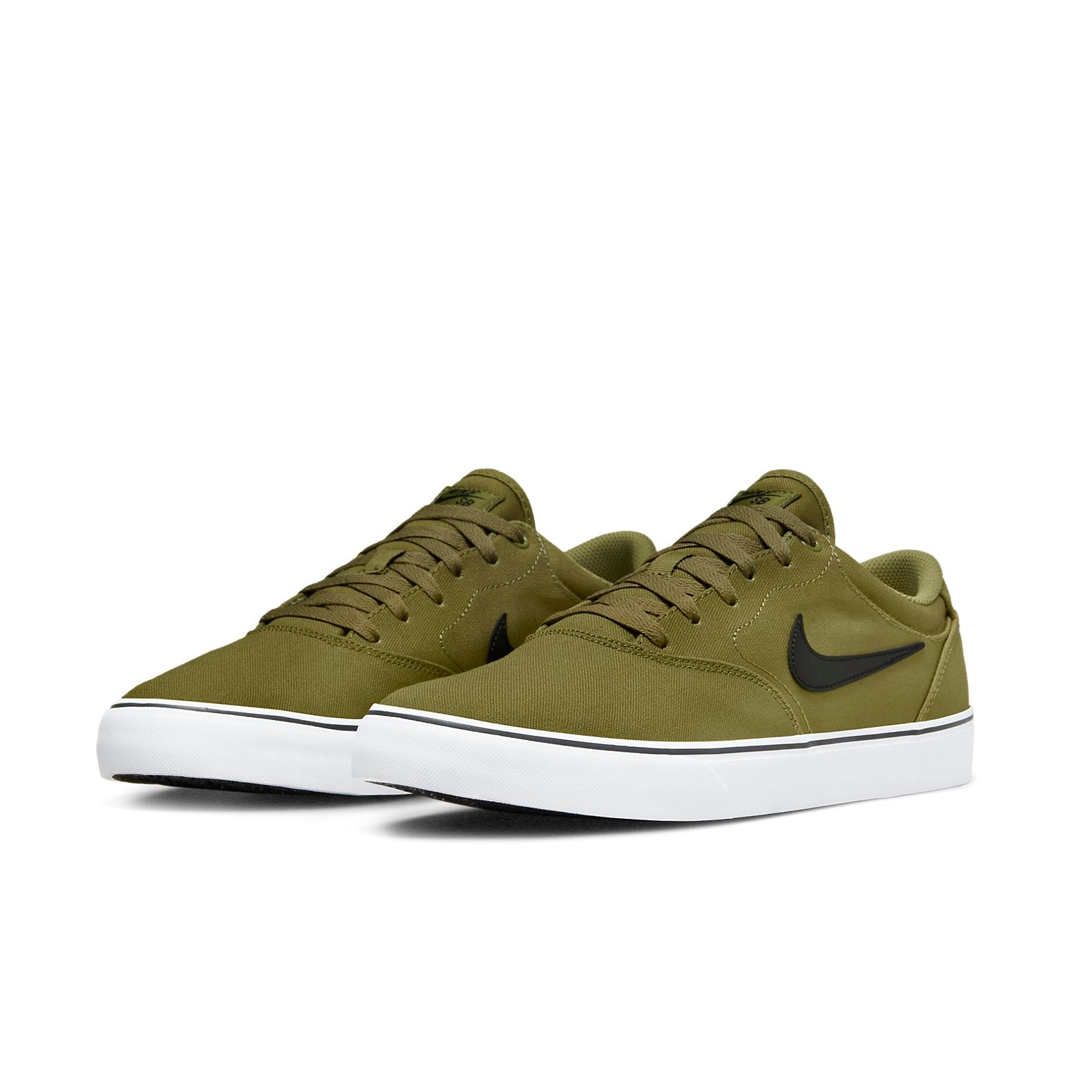 SB Chron 2 Canvas Skate Shoes 'Olive Green'