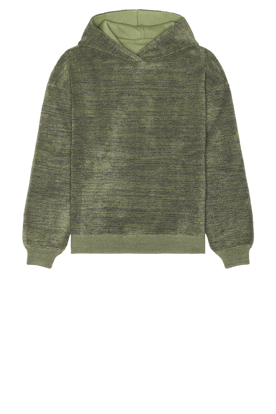 ISA BOULDER Boucle Hoodie in Green