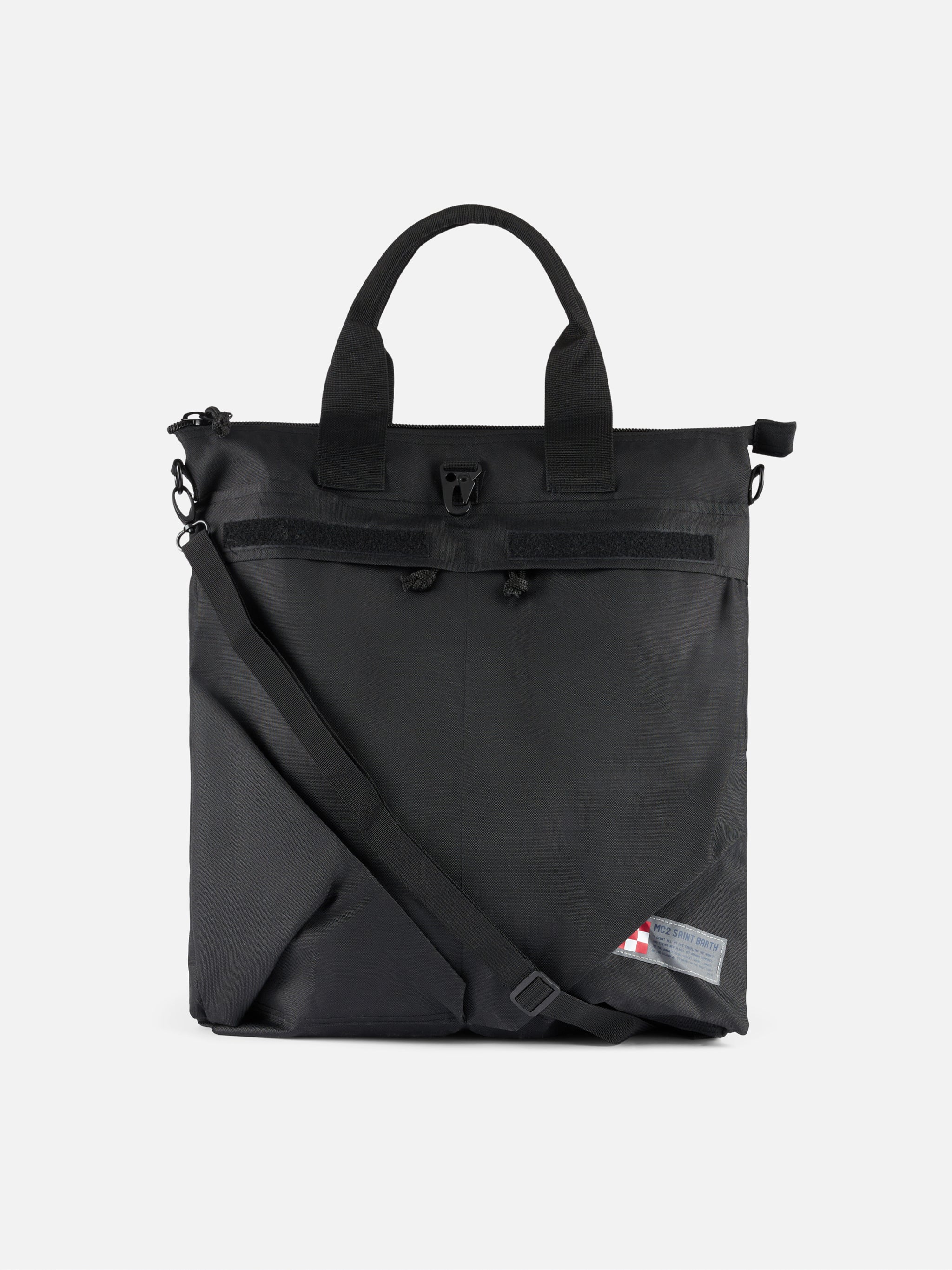 Canvas Black Backpack Helmut - Unisex
