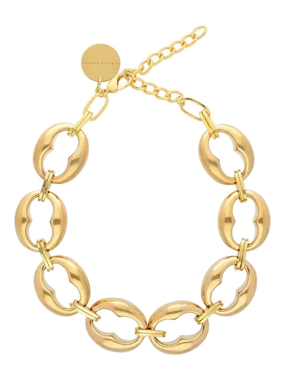 Vanessa Baroni Turtle chain necklace - Gold