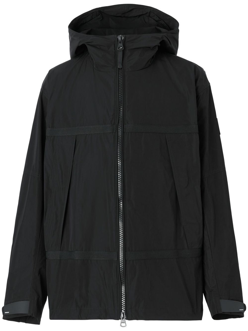 Lightweight hooded jacket - Black